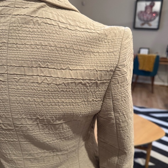 PRADA Beige Jacket Size 38 VGUC - Picture 4 of 9